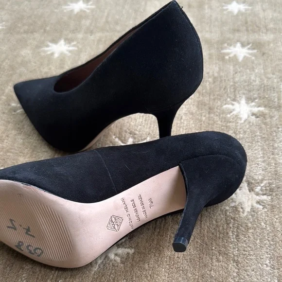 Antonio Melani Black Heels Classic Pumps - Picture 5 of 9